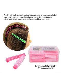 Brrnoo 20Pcs Hair Perm Rods Fluffy Perming Rod Hair Roller Curler Household Salon Hairdressing Tool Kit (01)  - Image 4