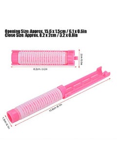 Brrnoo 20Pcs Hair Perm Rods Fluffy Perming Rod Hair Roller Curler Household Salon Hairdressing Tool Kit (01)  - Image 5