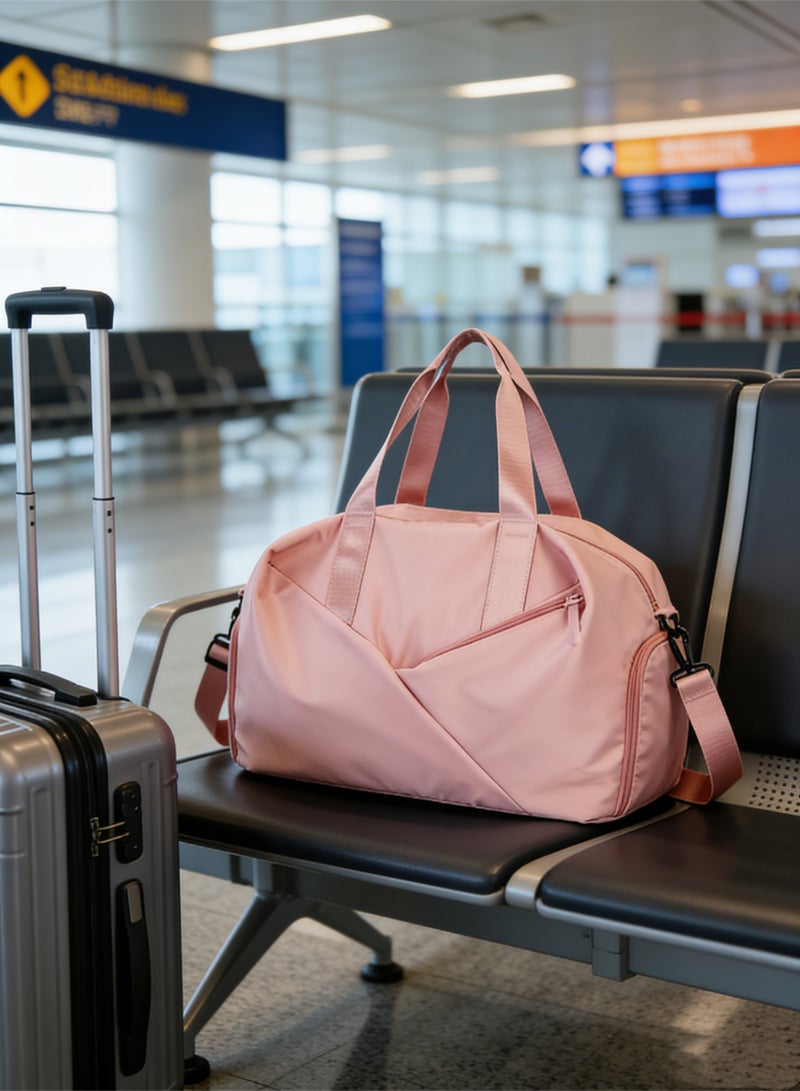 KYD Gym Bag for Men & Women with Shoe Wet Compartment and Wet Pocket, Waterproof Sports Bags for Men, Weekender Overnight Bag, Sport Gym Tote Bags Swimming Yoga - Image 1