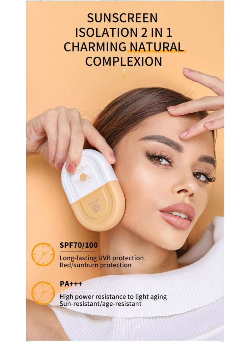 ESTELIN Multi Defense Tinted Sunscreen SPF 70 PA+++ 50 g - Image 2