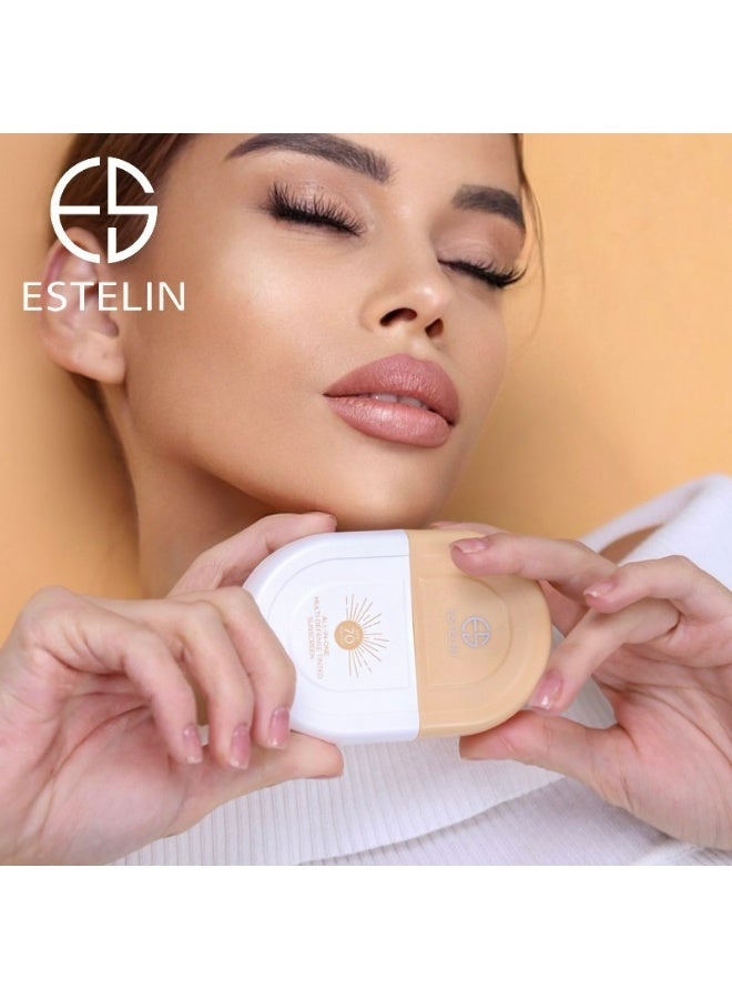 ESTELIN Multi Defense Tinted Sunscreen SPF 70 PA+++ 50 g - Image 3