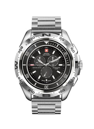 Swiss Military Dom Smartwatch:Call Features,Sports TrackingHeart Rate/Blood Pressure/Oxygen Level Monitoring, Magnetic Charging Base, 5-7 Days Battery Life Compatibility: iOS/Android - Silver - pzsku/Z54325400978B38DC9709Z/45/_/1654162611/53e5fc21-75f1-41ae-a005-432c001851f6