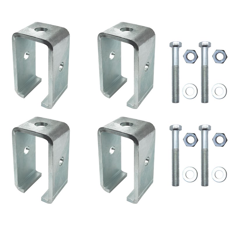 Hi Flame Channel Trolley Track Hanger Bracket for P1834EG 158 X 334 Intermediate Support Bracket for All 158 Channel Trolley Track4 Set