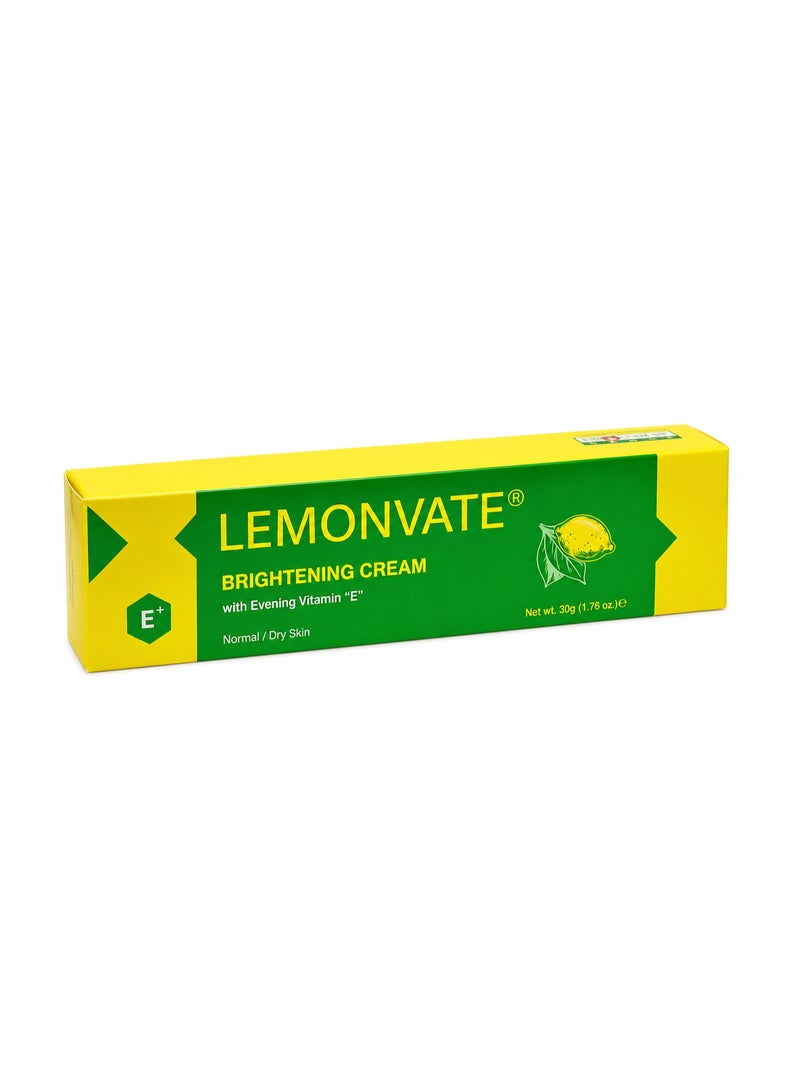 Lemonvate Brightening Cream with Vitamin C & E, 30g - Image 1