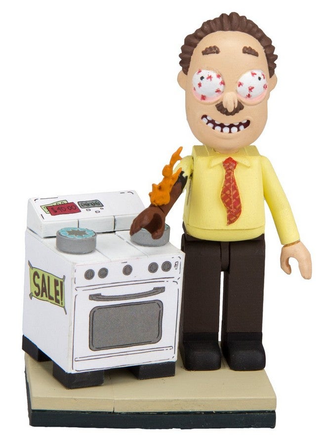 McFarlane Toys Rick & Morty Ants in My Eyes Johnson's Electronics Micro Construction Interlocking Building Set - Image 1