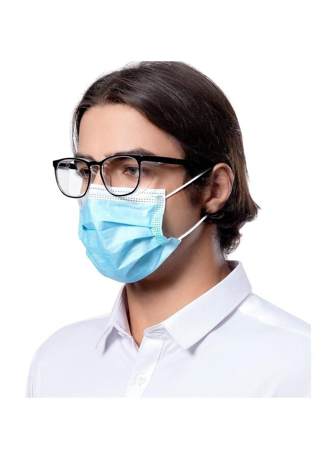 Goggles, Glasses With AntiFog And AntiBlue Light Lense, Light And Comfortable, Top and Side Shields, Perfect Alternatives To Regular Protective Eyewear Goggles For Nurses(BLACK) - Image 3