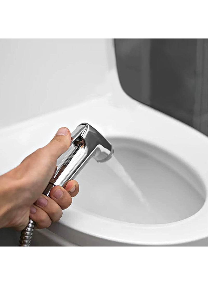 مجموعة بخاخ بيديت مرحاض هوم برو - بخاخ بيديت محمول لمرحاض بخاخ حفاضات خرطوم حمام مجموعة شطاف للنظافة الشخصية