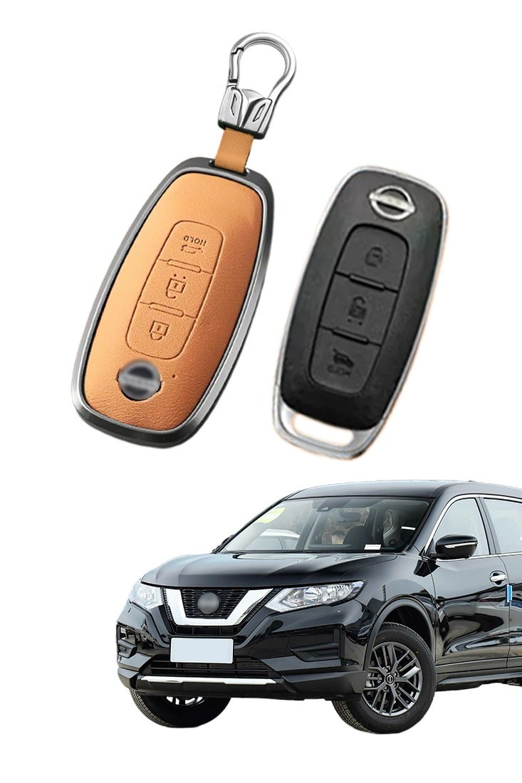 Nissan car key accessories, suitable for new Qijun and new Teana car key protectors, perfectly wrap car keys, high-end, wear-resistant. - Image 1
