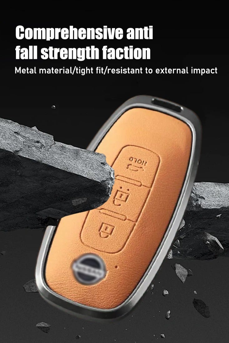 Nissan car key accessories, suitable for new Qijun and new Teana car key protectors, perfectly wrap car keys, high-end, wear-resistant. - Image 4