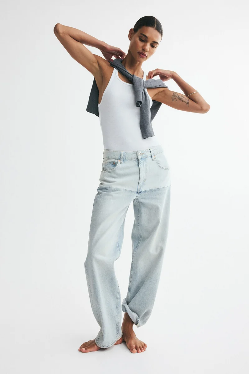 Straight Regular Waist Jeans
