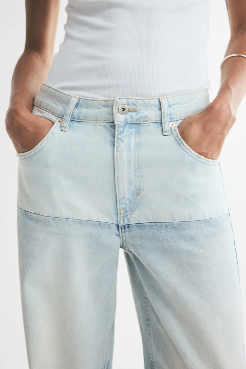 H&M  Straight Regular Waist Jeans for Women | Best Price UAE
