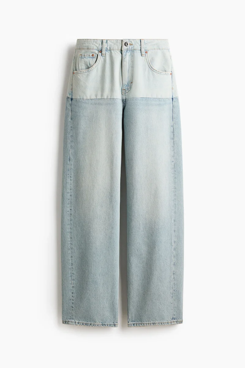 H&M  Straight Regular Waist Jeans for Women | Best Price UAE