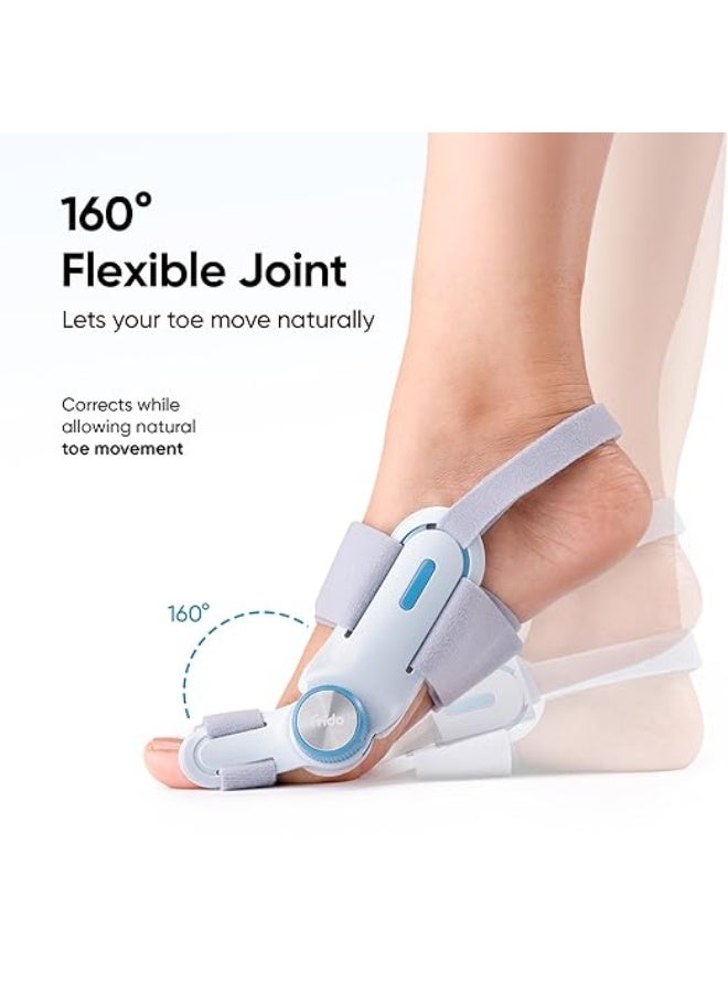 Orthopedic Bunion Corrector Splint - Adjustable Toe Straightener with Pressure Control Knob & Soft Gel Cushion - Pain Relief & Toe Alignment - Image 2