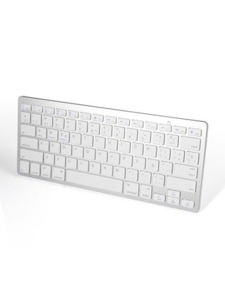 Ultra-Slim Wireless Bluetooth Keyboard | Compatible with iPad, iPhone, MacBook, Windows PC, Samsung & More – White - pzsku/Z543286AA17A1F9798D6EZ/45/_/1739356668/e237fe2f-2d28-4680-ae15-2acb0cc8de33
