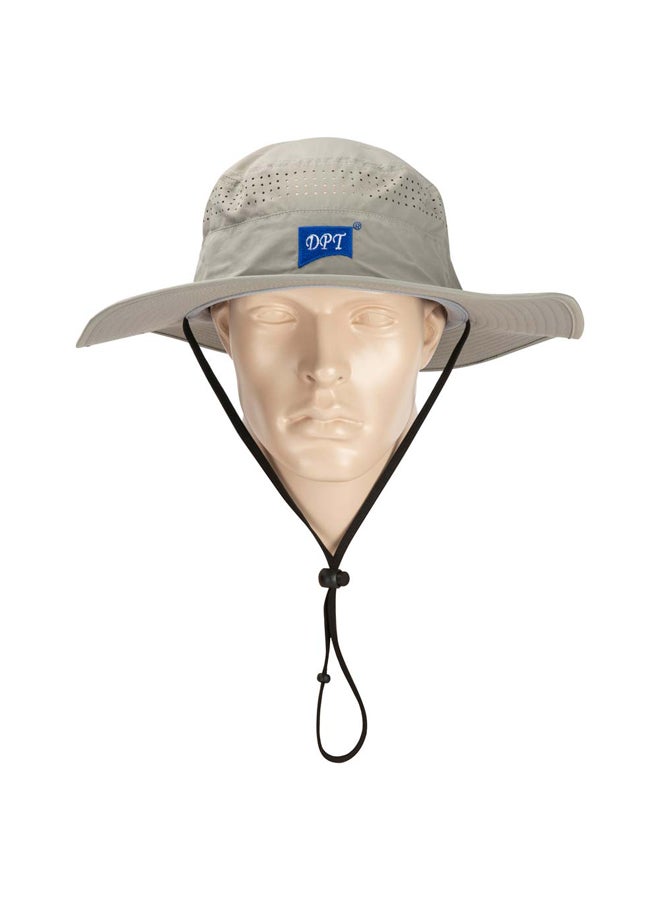 دي بي تي، قبعة رأس للصيد والهايكنج، رصاصي، مقاس 58 سم - Image 3