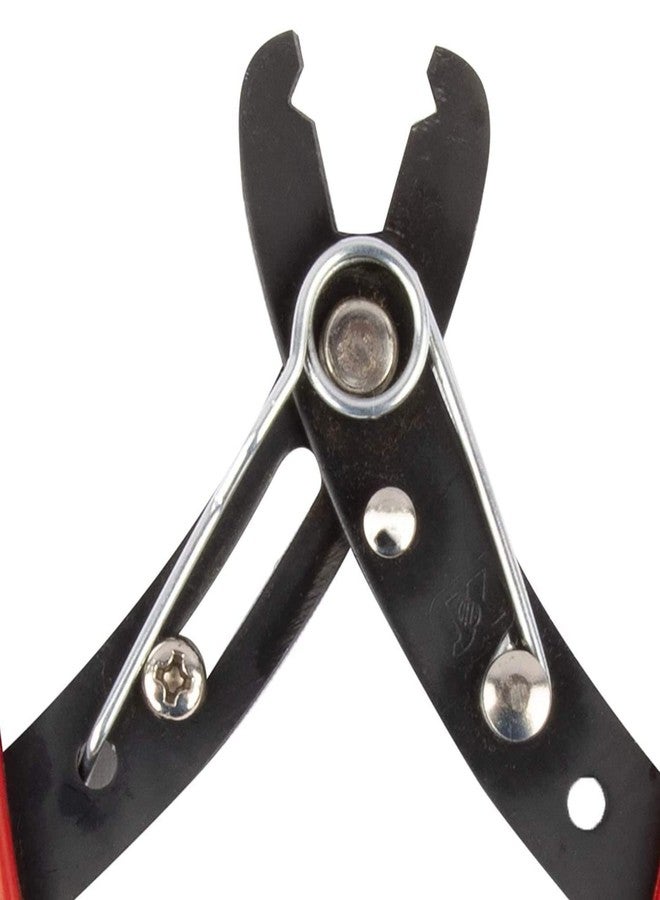 Hanumex Wire Stripper & Cutter Tool, Multipurpose Electrical Wire Stripping and Cutting, Heavy Duty Hand Tool, Red, 1 Piece - Image 2