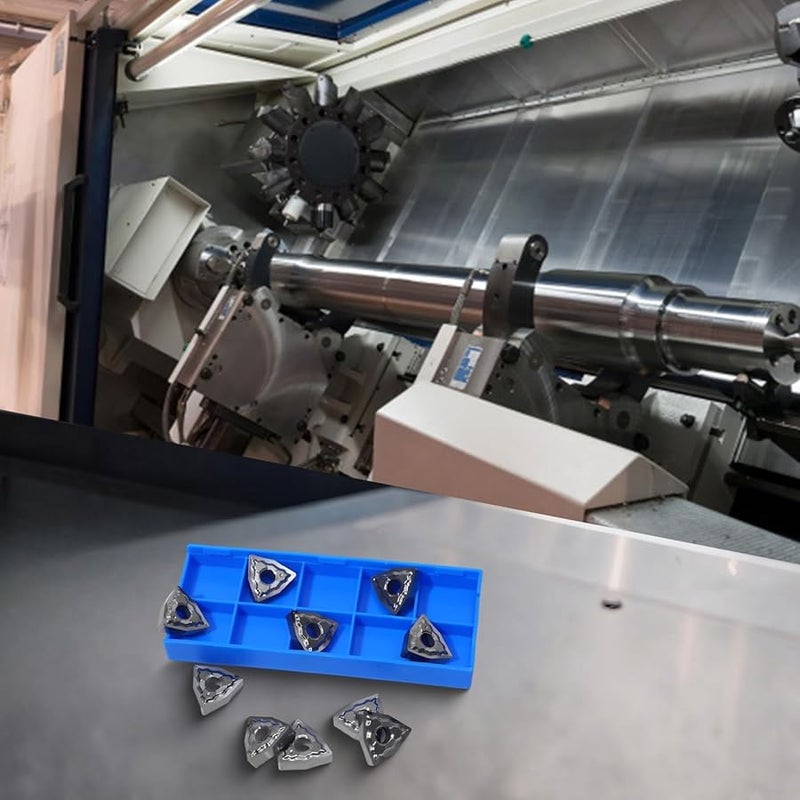 WNMG080408 HA Carbide Turning Inserts 10PCS For Aluminum CNC Lathe Tool Holder - Image 5