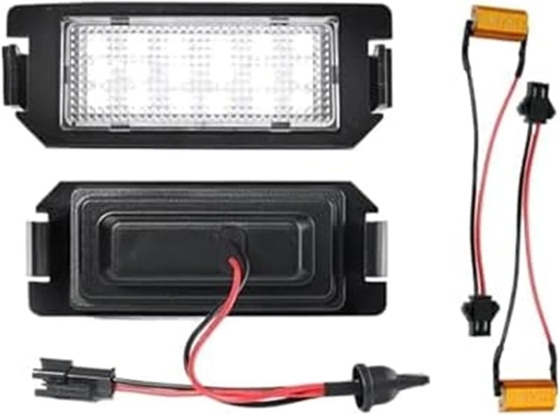 QASULER 6000K LED License Plate Light Lamps - Image 1