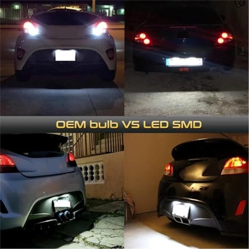 QASULER 6000K LED License Plate Light Lamps - Image 2