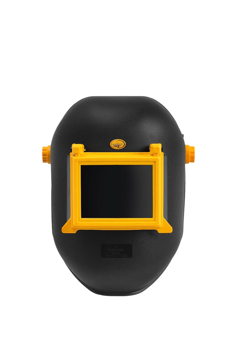 KARAM Safety Welding Helmet, Flip-Up Front Window with Headband & Anti Sweat Comfort Pad | Welding Helmet for Arc Welding | ES61 - Image 3
