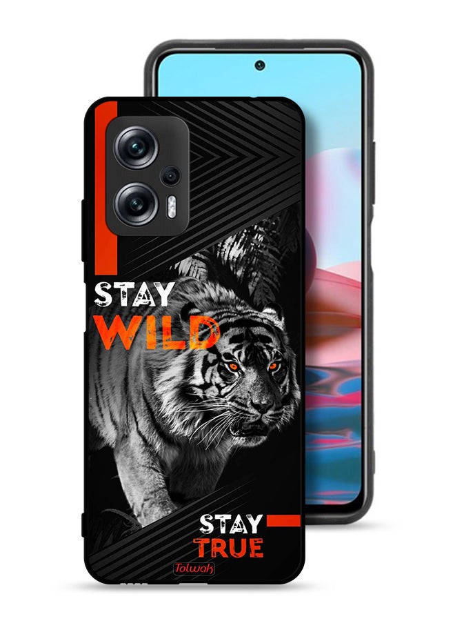 Tolwak Xiaomi Redmi Note 11T Pro Plus 5G Protective Case Cover Stay Wild Stay True - Image 1