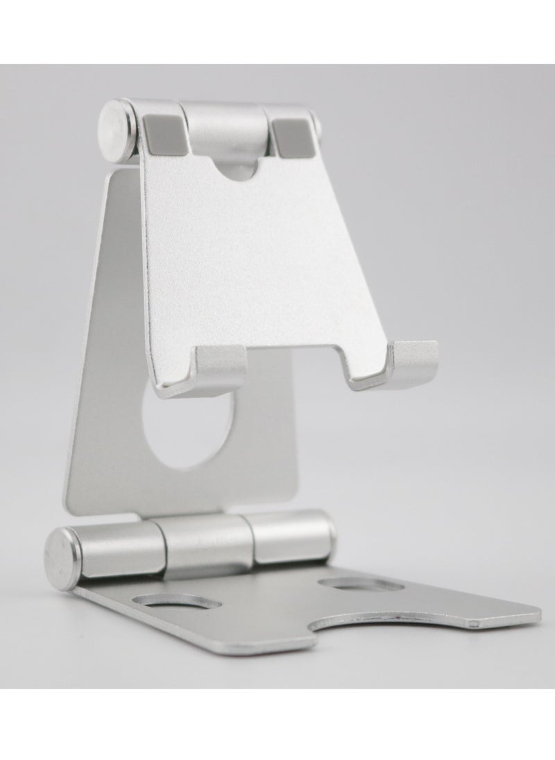 Topcore Cell Phone Stand, Foldable Aluminum Adjustable Phone Holder for Desk Portable Travel Holder Office Desk Accessories Compatible for iPhone 15 14 13 12 11 Pro Max Samsung S24 S23  - Image 3