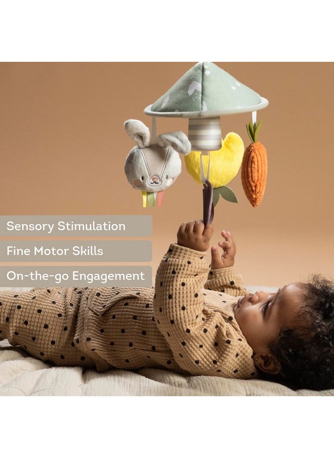 Taf Toys Taf Toys Pram Mobile - Colorful and Interactive Baby Stroller Mobile with Chime Bells, Teether and Hanging Dolls - Lightweight, Easy Attach, Developmental Toy for Baby's Senses and Motor Skills  - Image 2