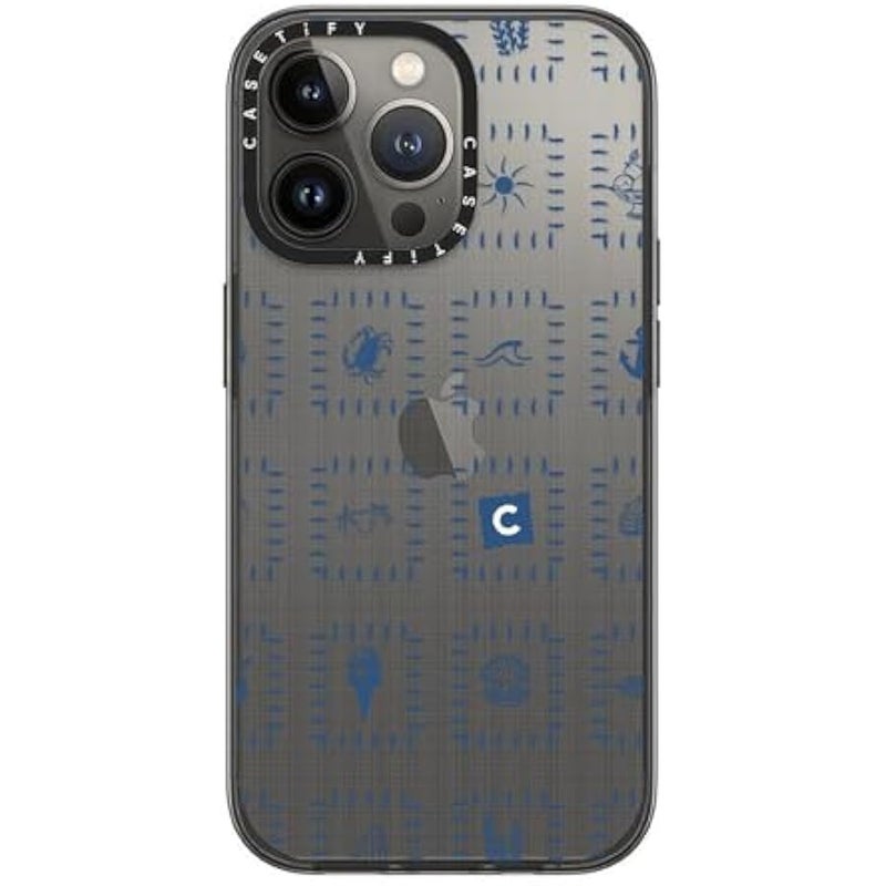 Casetify iPhone 13 Pro Compact Case 【2 x Military Grade Drop Test/4ft Drop Protection】 - Boho Summer - Black - Image 4