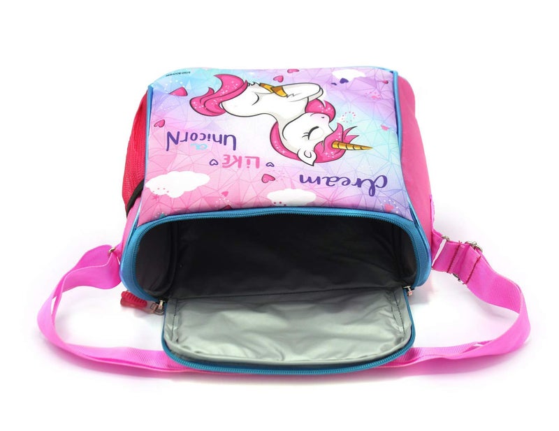 ShopNGift Kids Polyester Dream Like Unicorn Tiffin Bag (Multicolour) - Image 2