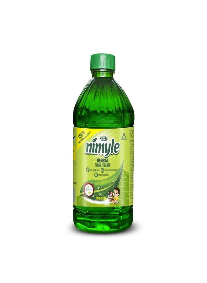 Nimyle سائل تنظيف الأرضيات الصديق للبيئة من نيميل آي تي سي، بتركيبة عشبية، سعة 2 لتر، مع قوة النيم لتوفير حماية مضادة للبكتيريا بنسبة 99.9%، منظف للأسطح - Image 1
