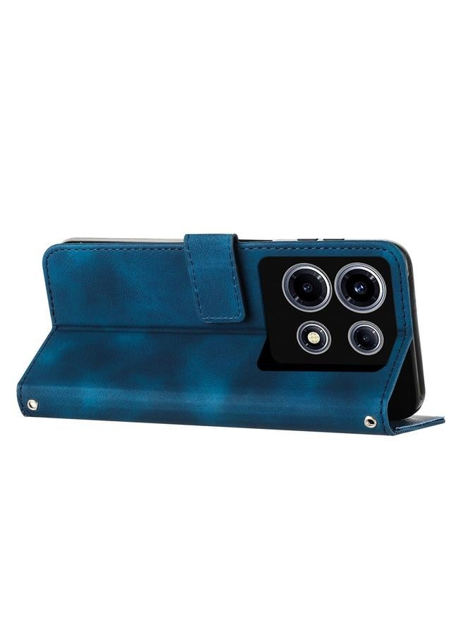 Zaboon Case For Infinix Note 30 VIP Dream Triangle Leather Phone Case with Lanyard - Image 4