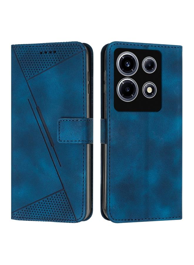 Zaboon Case For Infinix Note 30 VIP Dream Triangle Leather Phone Case with Lanyard - Image 1