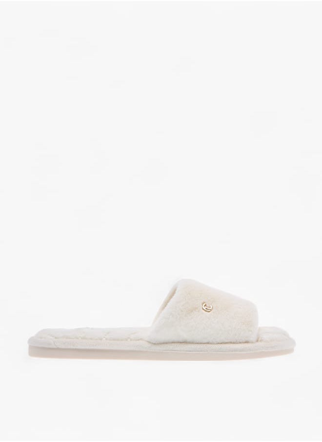 Le Confort Womens Quilted Slip-On Bedroom Slippers  - Image 1