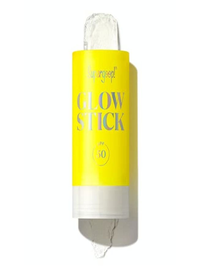 Supergoop! Glow Stick 070 Oz Spf 50 Pa++++ Dry Oil Sunscreen Stick For Face & Body Brightens & Hydrates For A Healthy Glow Messfree Travelfriendly Spf  - Image 1
