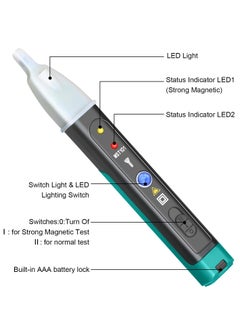 Excefore Ignition Coil Tester Tool, Automotive Electronic Faults Detector, Car Spark Tester and Voltage Tester Pen, Spark Tester Pen with LED Display & Two Batteries  - Image 5