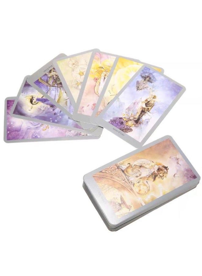 NIBEMINENT Shadow Scene Tarot Cards / 78 Deck Cards - Occult Edition - English Version - Visual Revelation - Prophecy Edition - Toy Game Gift - Image 3