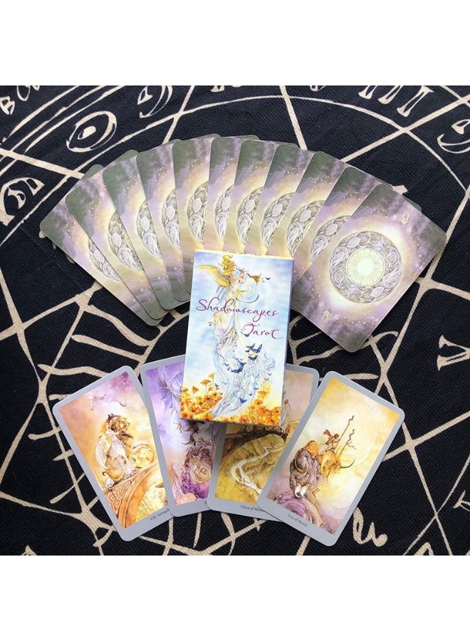 NIBEMINENT Shadow Scene Tarot Cards / 78 Deck Cards - Occult Edition - English Version - Visual Revelation - Prophecy Edition - Toy Game Gift - Image 4