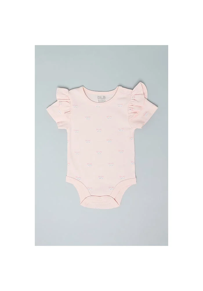 أر أند بي 3 Pack Printed Bodysuits