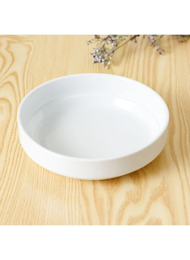 DANUBE HOME Danube Home Horeca Porcelain Bowl 20Cm Elegant And Durable Perfect For Serving Soups Salads And More Ideal For Home Office Or Commercial Use Easy To Clean And Maintain