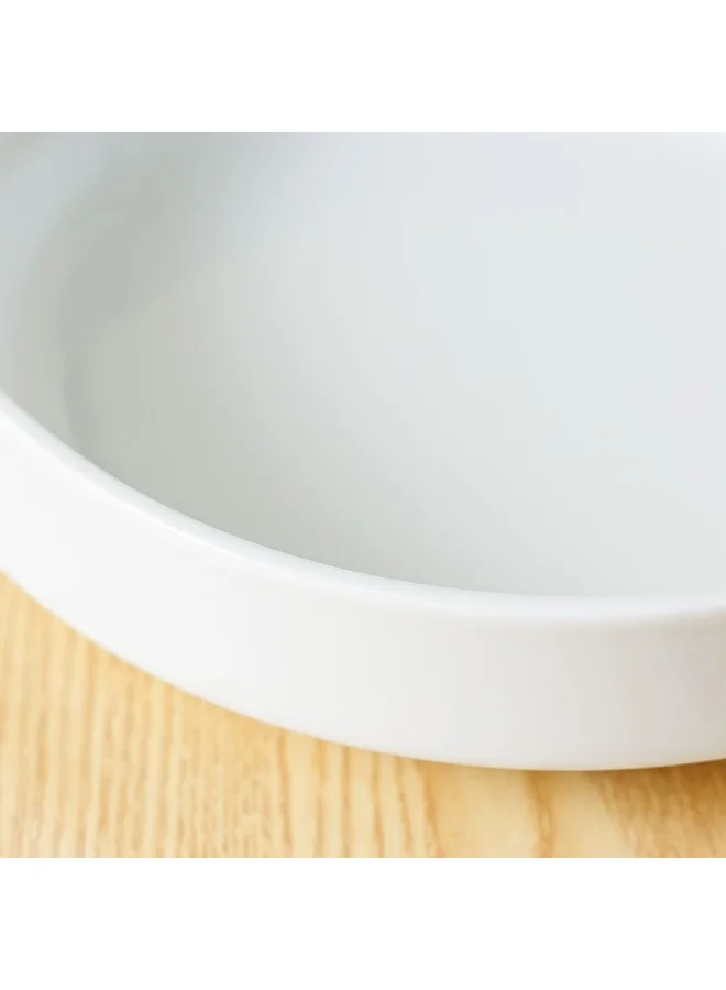 DANUBE HOME Danube Home Horeca Porcelain Bowl 20Cm Elegant And Durable Perfect For Serving Soups Salads And More Ideal For Home Office Or Commercial Use Easy To Clean And Maintain