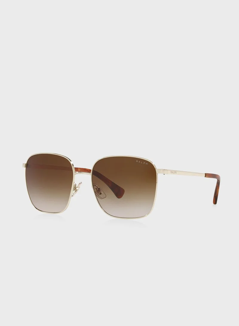 POLO RALPH LAUREN 0Ra4136 Oversized Sunglasses