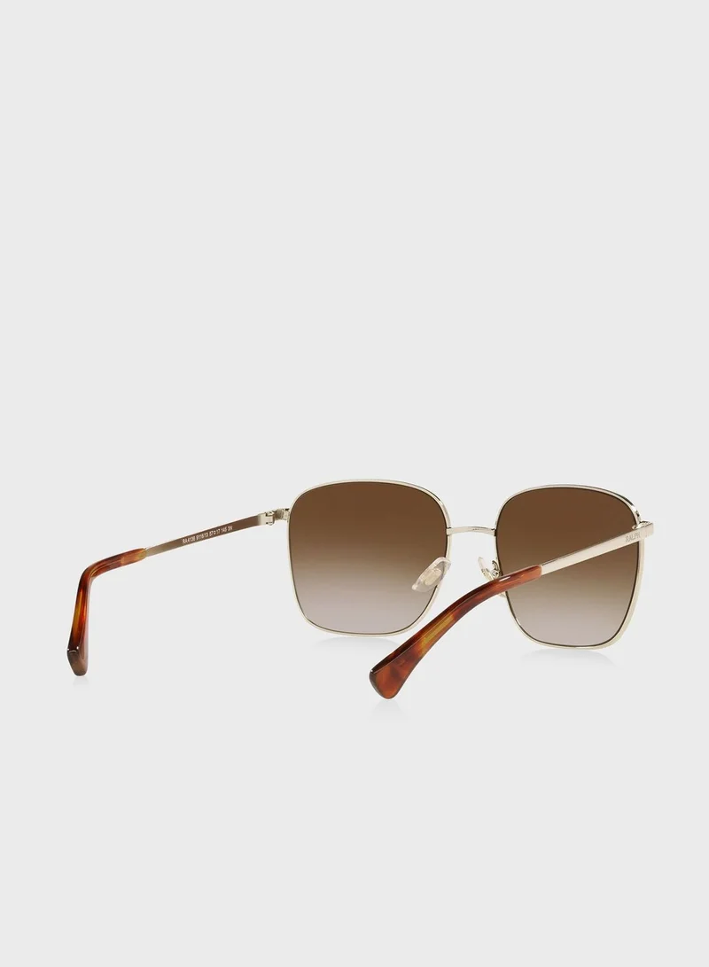 POLO RALPH LAUREN 0Ra4136 Oversized Sunglasses