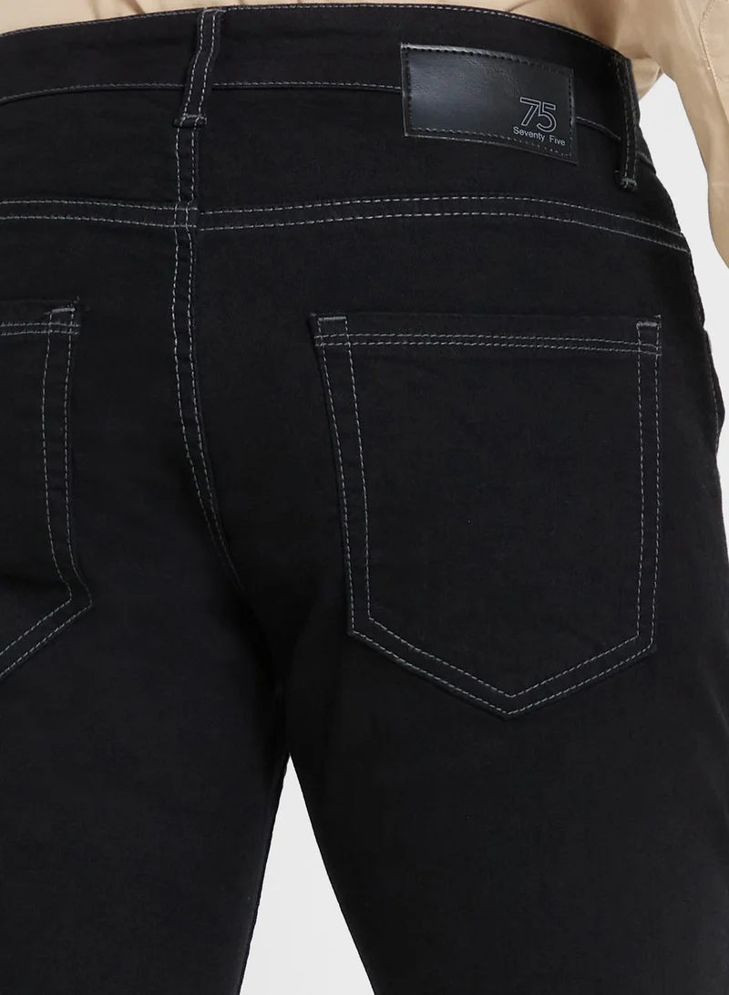 سفنتي فايف Mens Basic Jeans