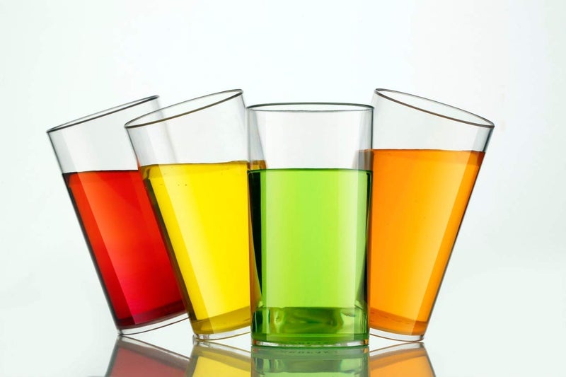 SHOPOBOX Plastic Unbreakable Glass Set 300 ml Set of 6 Transparent - Image 1
