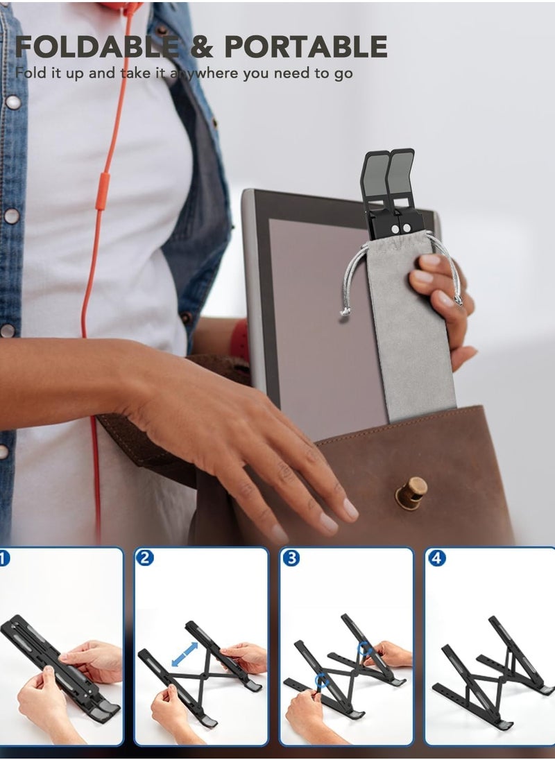 ASD - Multi-Position Folding Laptop Stand ASD-LS - Image 1