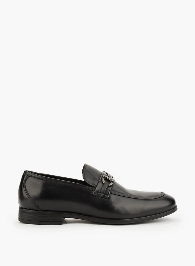 لو كونفورت Men Leather Slip-On Loafers