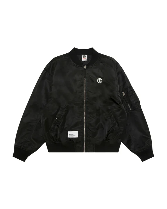 AAPE AAPENOW moonface bomber jacket
