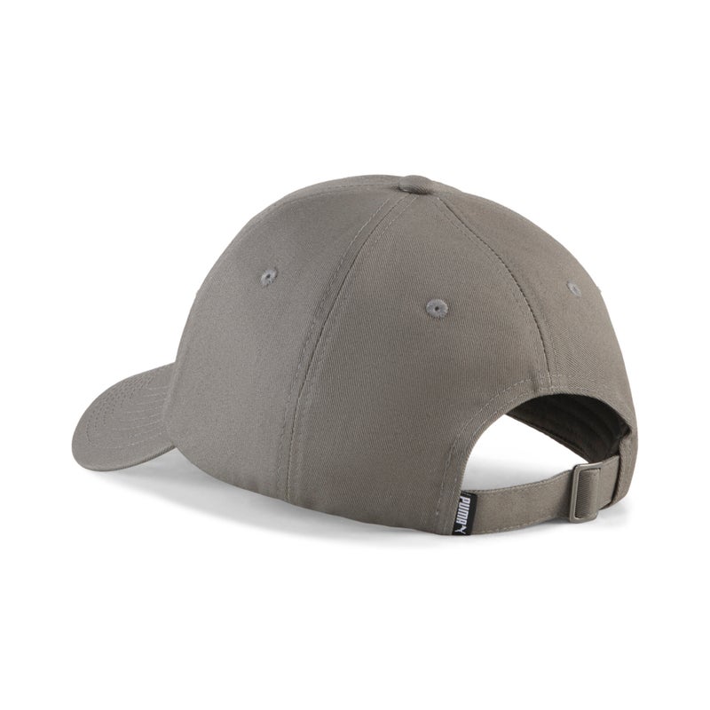 PUMA Essentials No. 2 Logo Unisex Grey Cap - Image 2