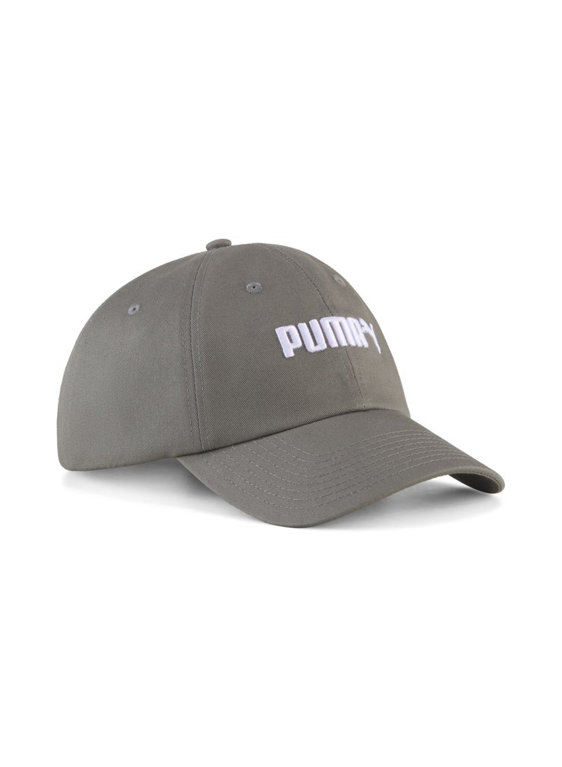 PUMA Essentials No. 2 Logo Unisex Grey Cap - Image 1