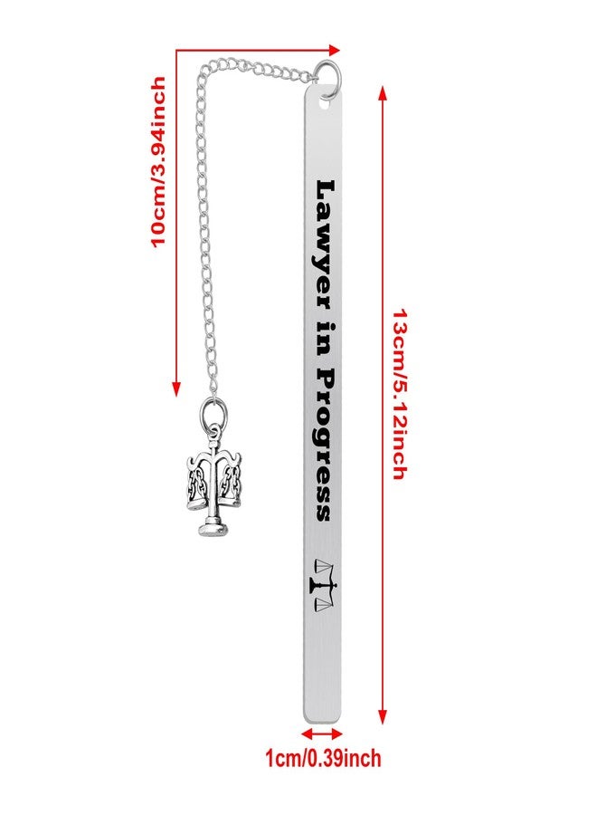 Baipilu Attorney Bookmark Gifts Lawyer Bookmark for Future Lawyer to Be Lawyer Bookmark Gifts Law School Graduation Bookmark Gifts Birthday Christmas Gifts Fathers Day Bookmark Gifts for Lawyer Friend Men - Image 2